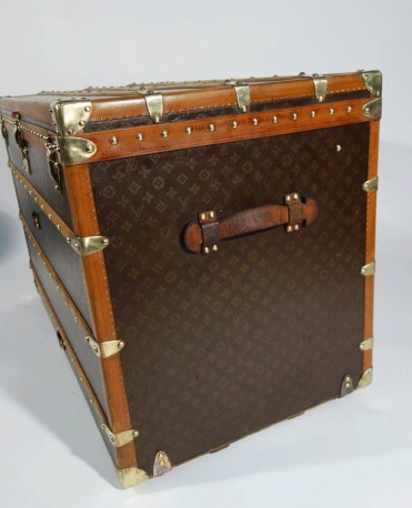 old Louis Vuitton trunk, antique louis vuitton trunk, louis vuitton mail trunk, 1900 louis ...