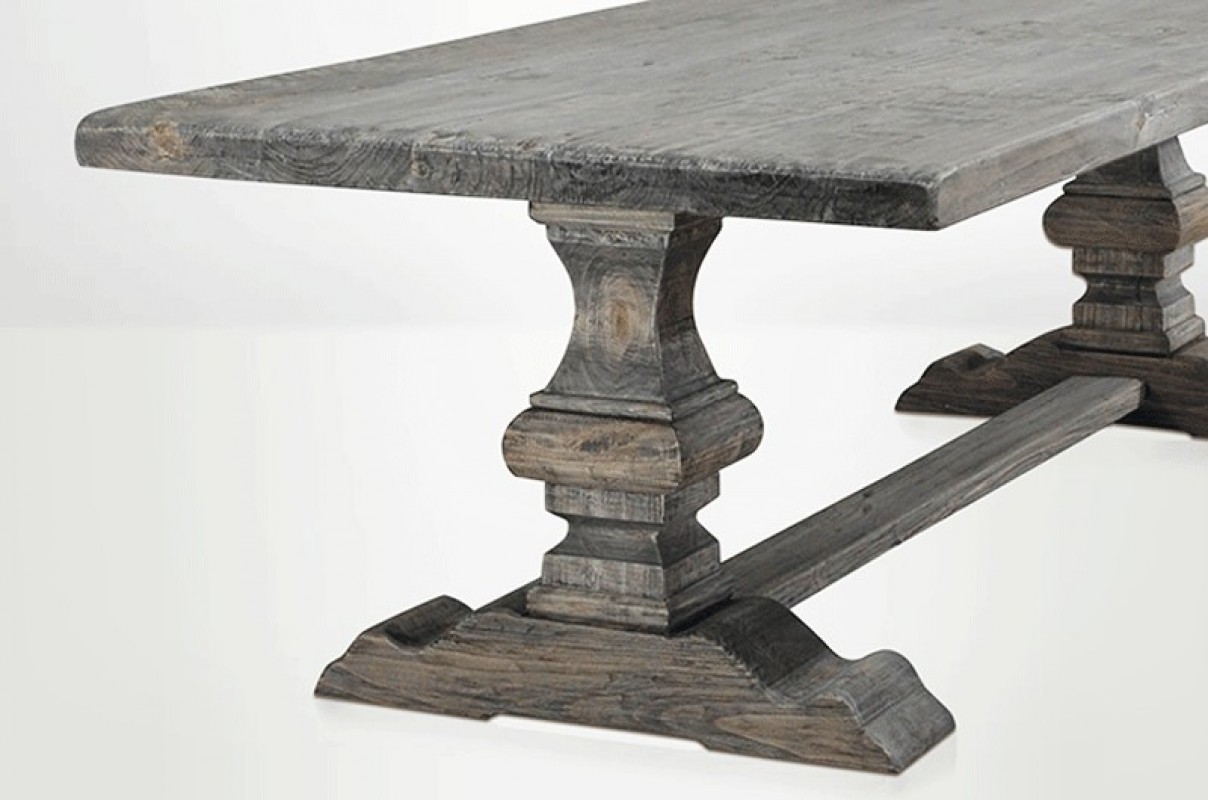 Monastery Farm table, Grey (220cm) - ARTESLONGA